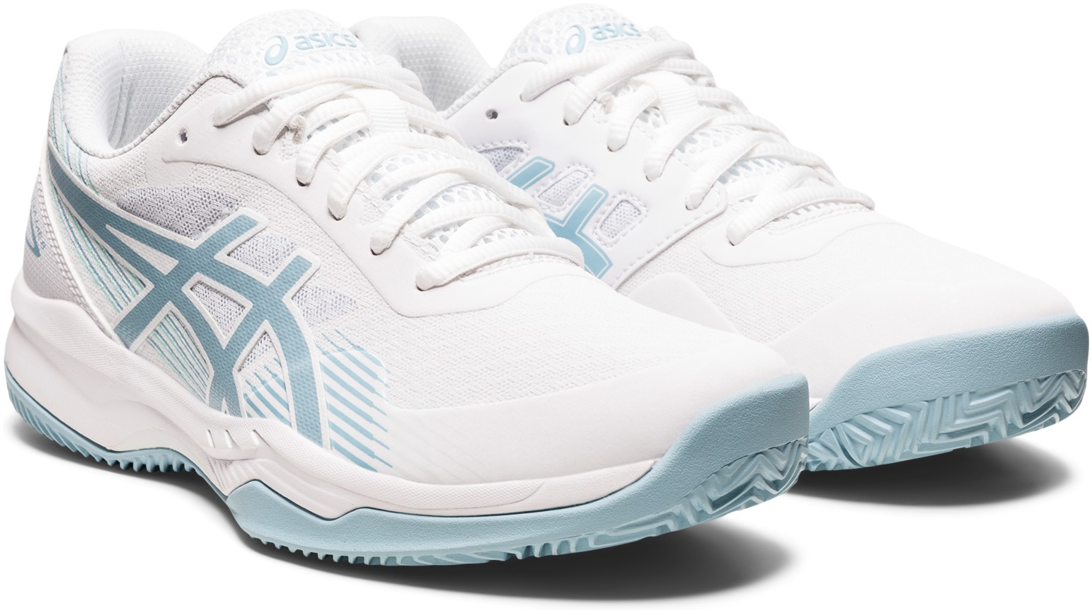 Womens tennis shoes Asics GEL-GAME 8 CLAY/OC W white | AD Sport.store