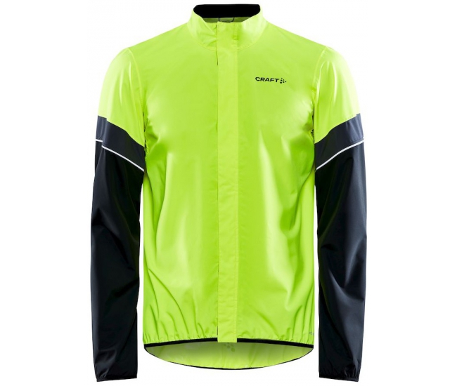 Mens cycling jackets and vests Craft CORE ENDUR HYDRO JKT yellow