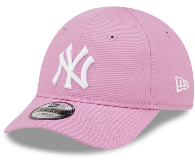 Kids cap New Era 9FORTY MLB LEAGUE ESSENTIAL NEW YORK YANKEES K pink | AD