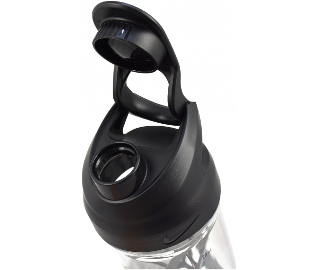 Water bottle Nike HYPERCHARGE SHAKER BOTTLE 24 OZ grey