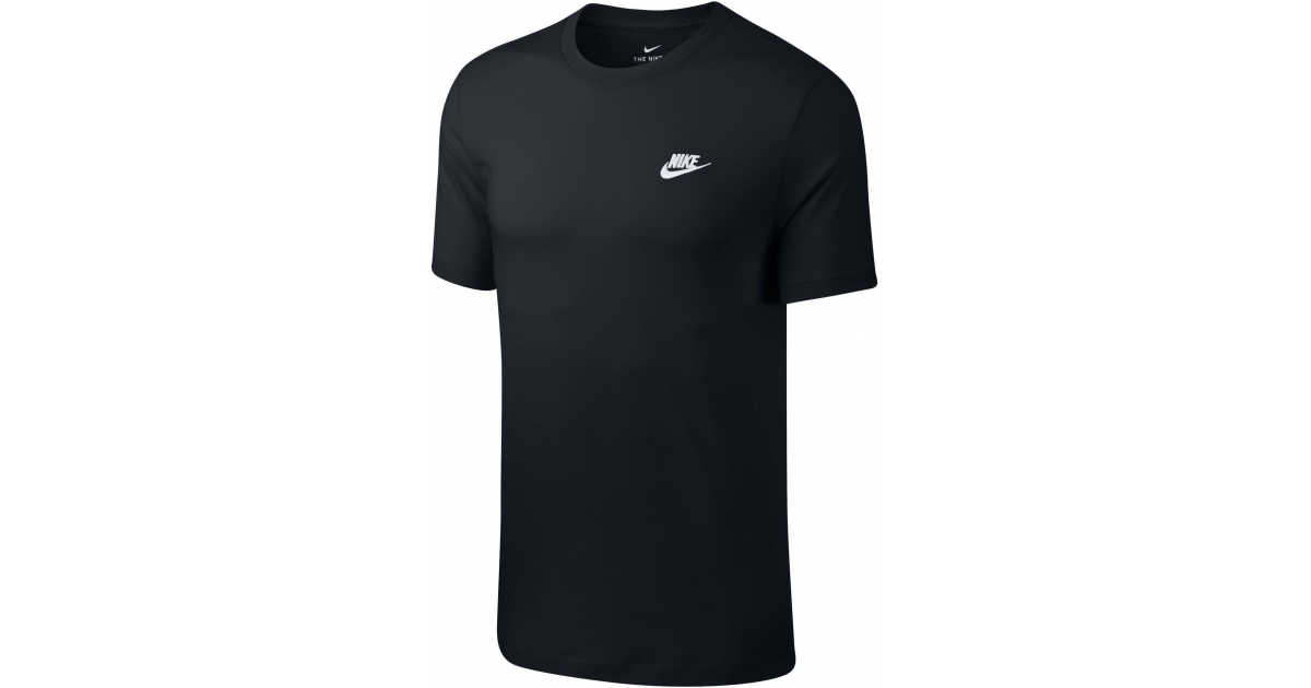 Nike Mens T-shirt White/Black AR4997-101 - Energy Store