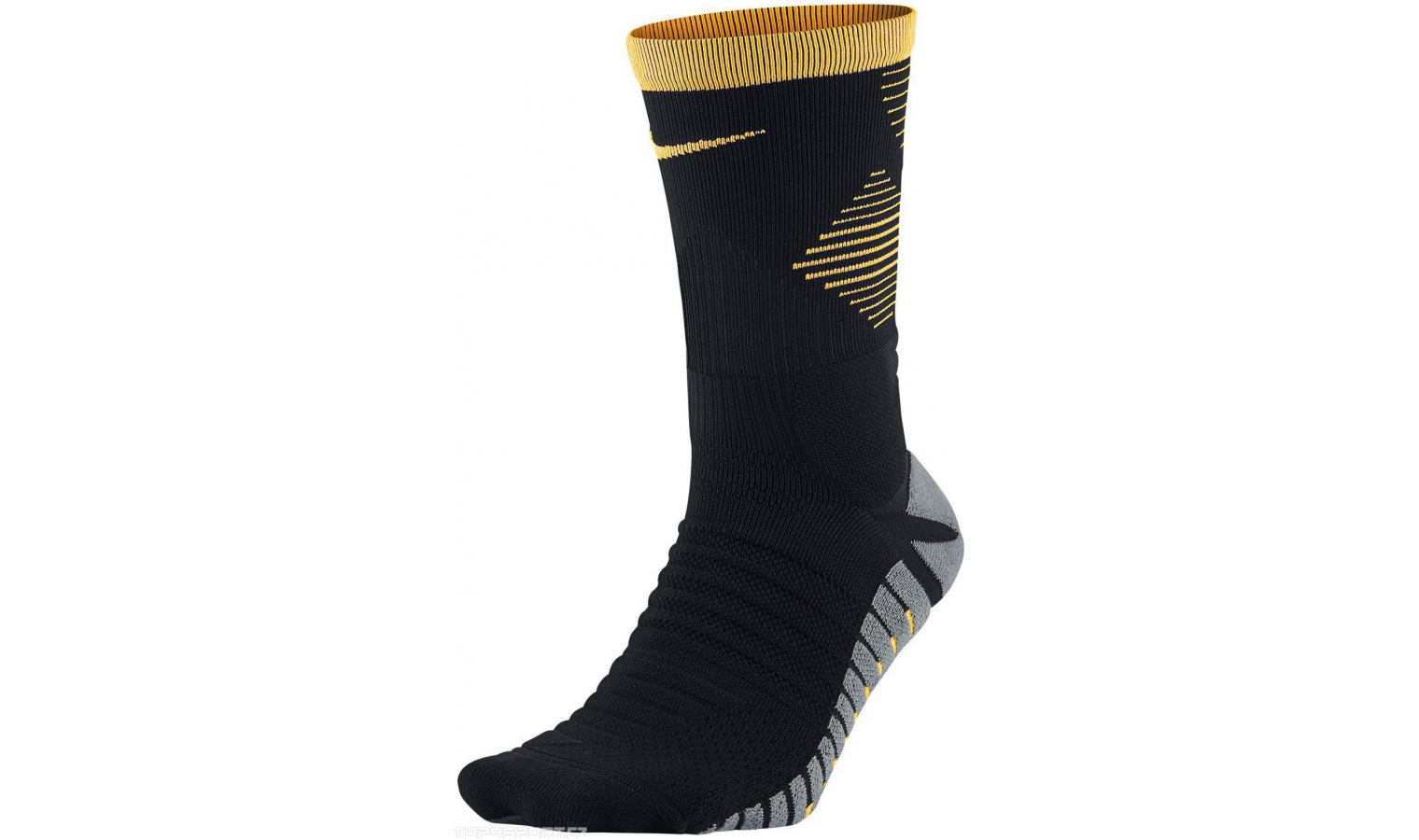 Black and hotsell gold socks nike