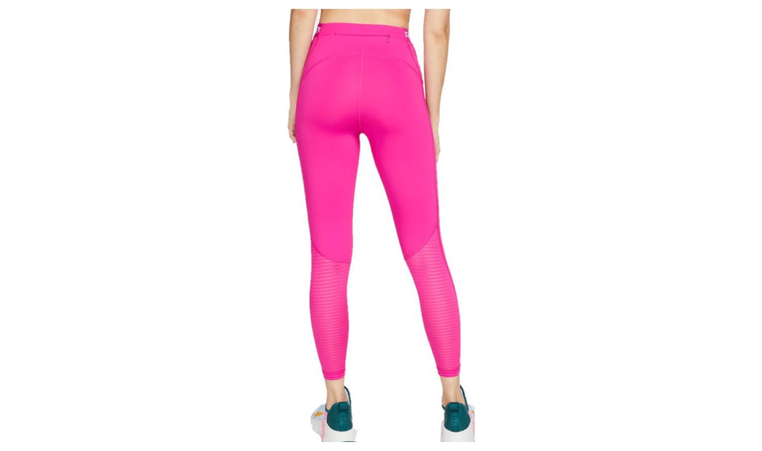 Nike Pro High-Waisted Leggings with Pockets 'Active Pink/White' -  DM6936-621