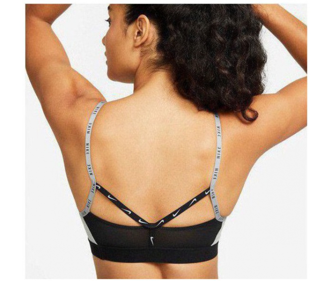 Nike W NK DF INDY SHIMMER LOGO BRA