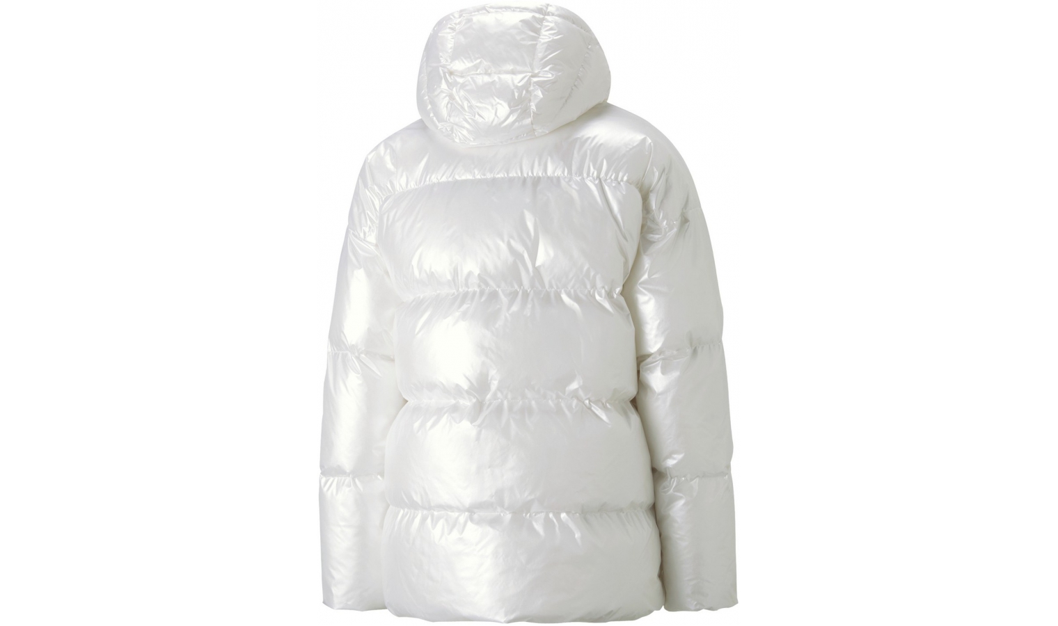 Womens winter jacket Puma W white | CLASSICS OVERSIZED AD JACKET
