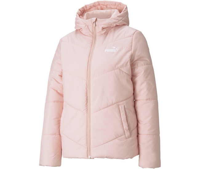 Womens winter jacket Puma ESS PADDED JACKET W pink | AD