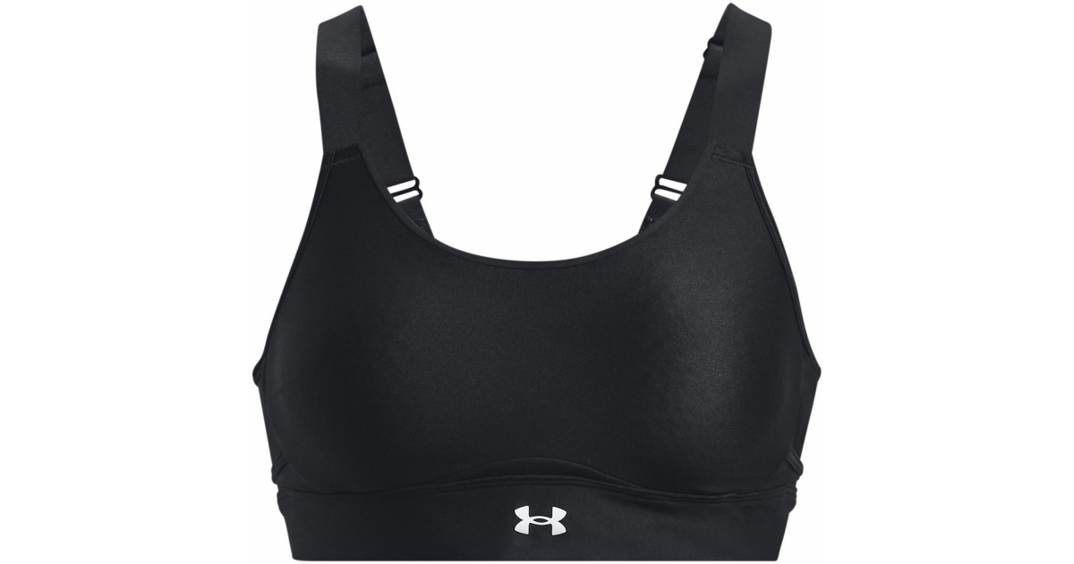 Womens sports bra Under Armour INFINITY CROSSOVER HIGH W black