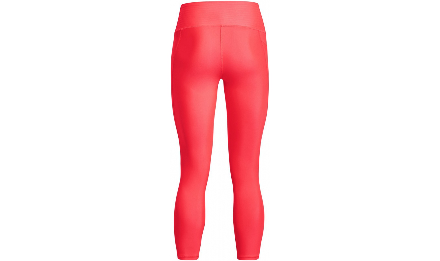 Womens compression 7/8 leggings Under Armour ARMOUR HI ANKLE LEG W red