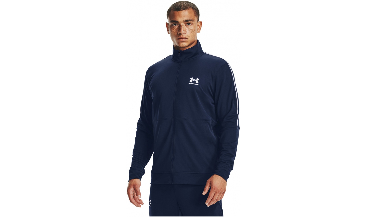 Under armour Pique Tracksuit Jacket Blue