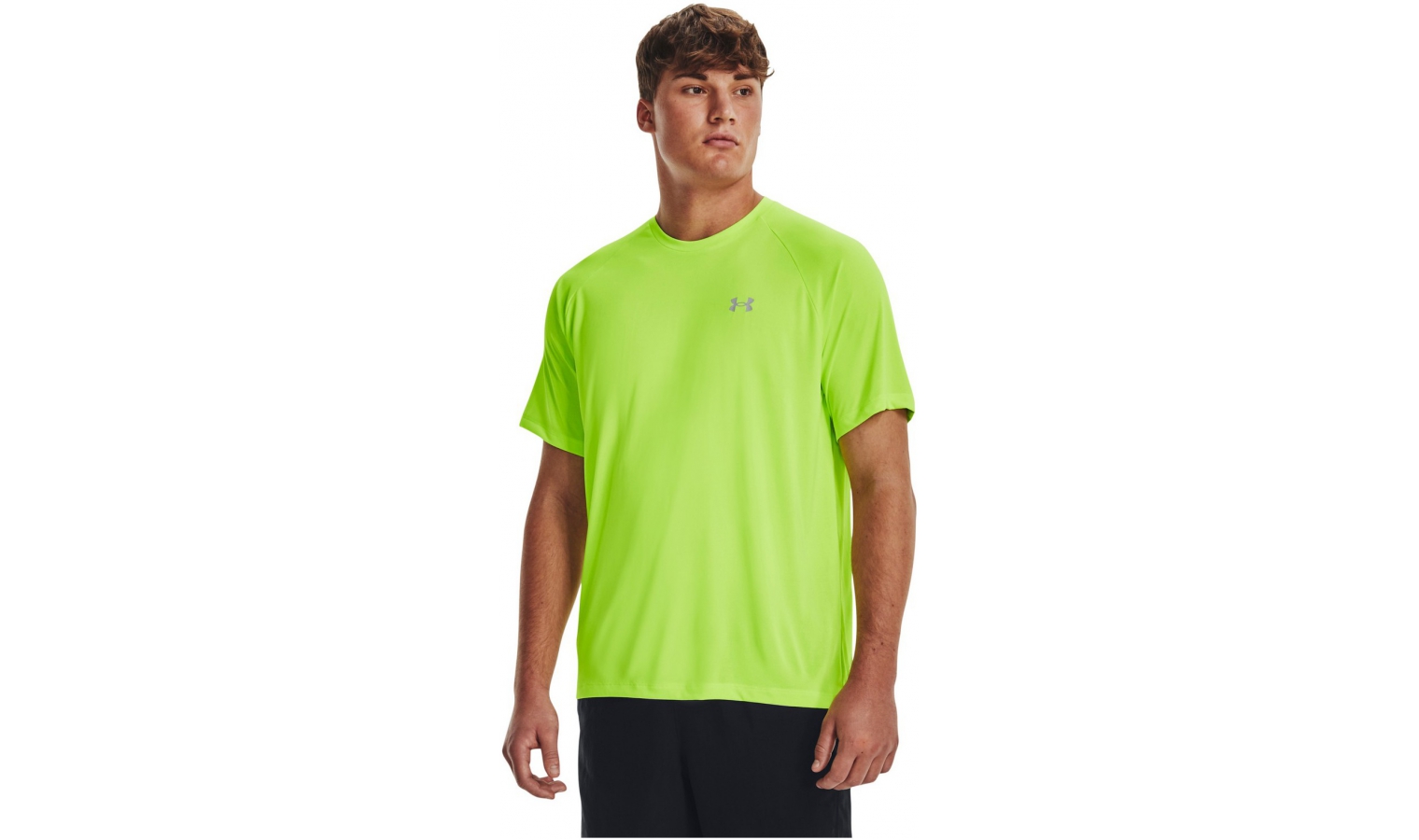 Green Under Armour Tech Reflective T-Shirt