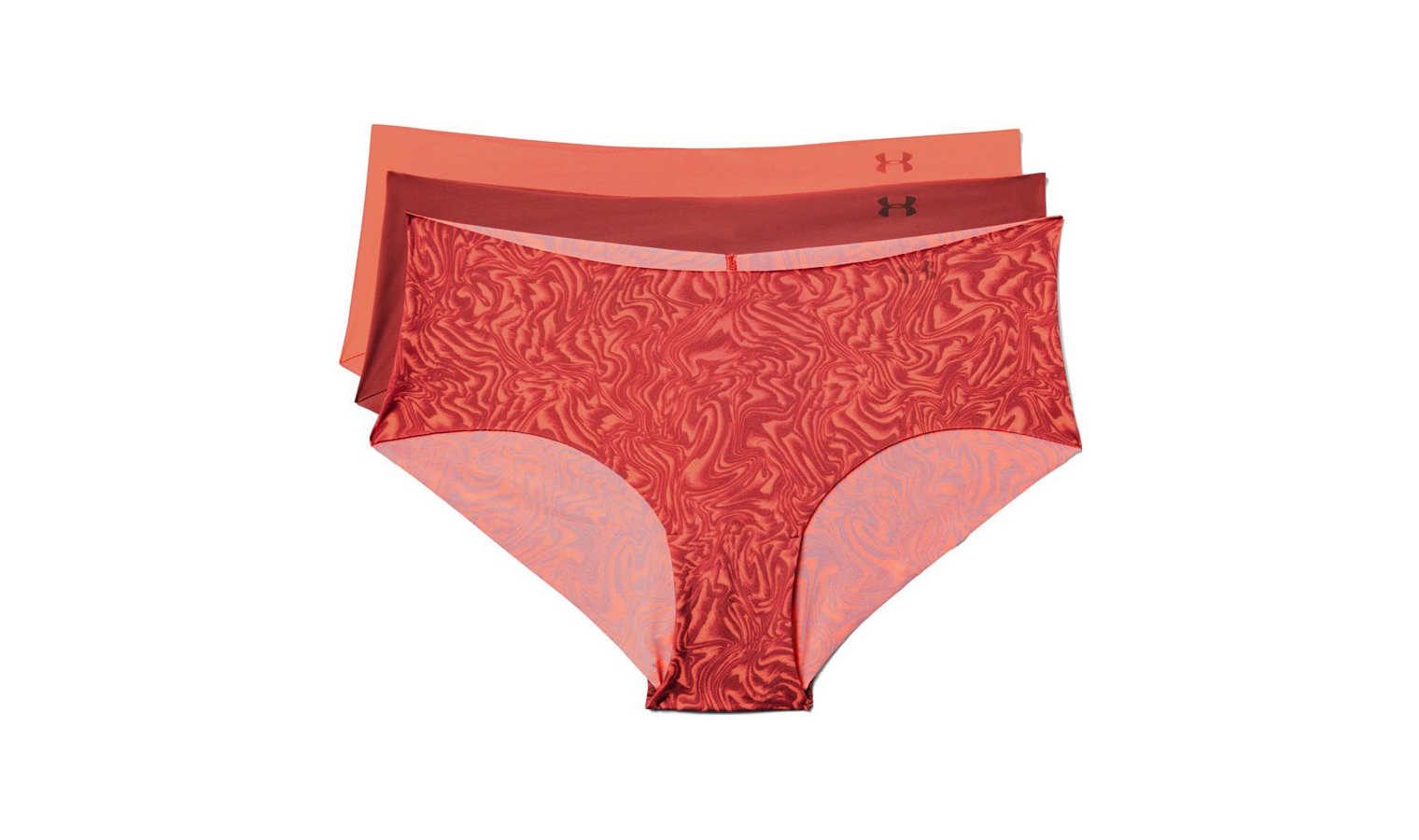 Womens panties Under Armour PS HIPSTER 3PACK PRINT W pink