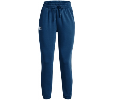 Womens sports pants Under Armour RIVAL FLEECE JOGGERS W blue