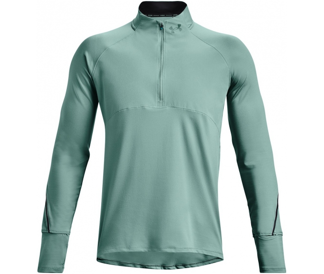 Mens functional long sleeve shirt Under Armour QUALIFIER RUN 2.0 HZ grey