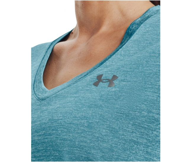 Womens functional short sleeve shirt Under Armour TECH SSV - TWIST