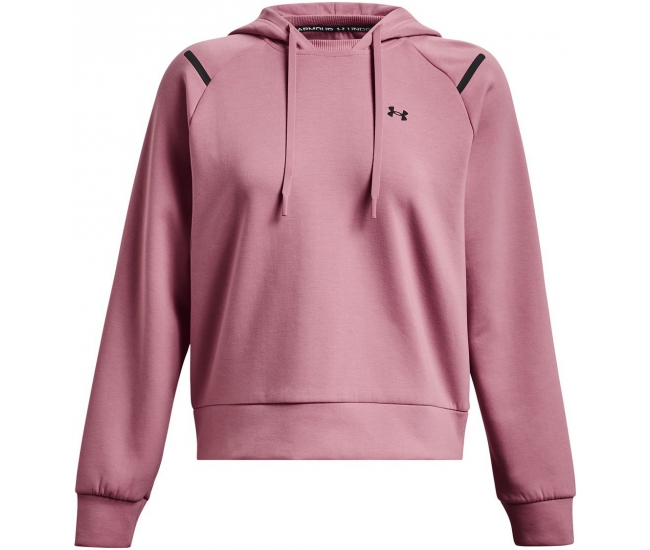 Under armour best sale pink sweatshirt